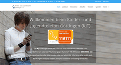 Desktop Screenshot of kjt-goettingen.de