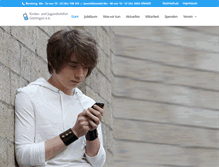 Tablet Screenshot of kjt-goettingen.de